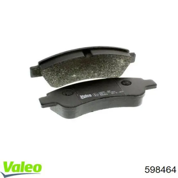Pastillas de freno 598464 VALEO