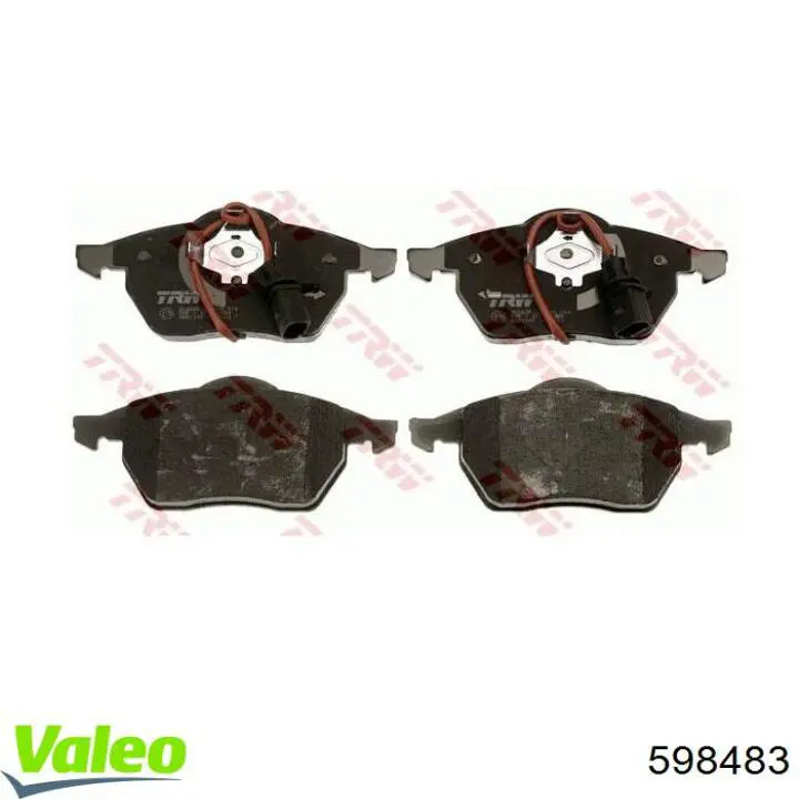 Pastillas de freno delanteras Audi A6 4F2