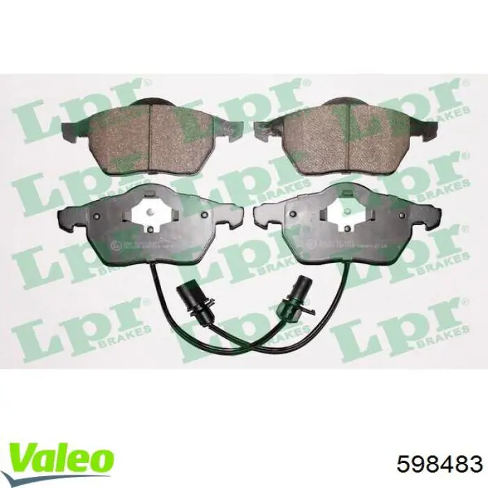 Pastillas de freno delanteras Audi A6 4F2