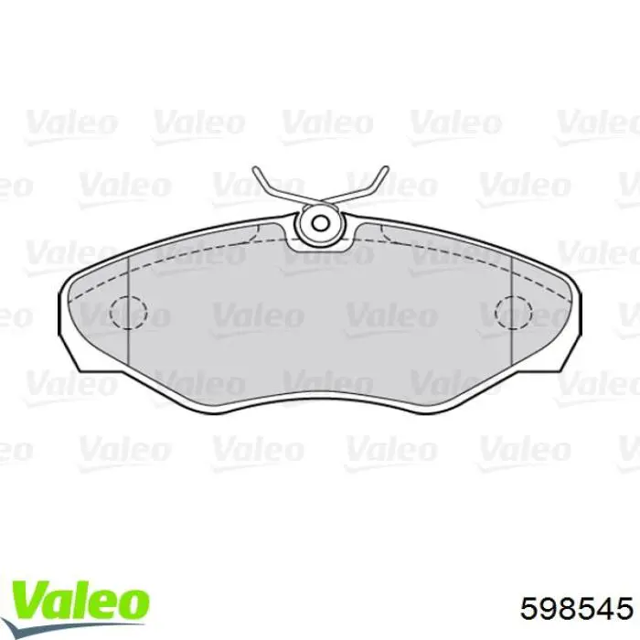 Pastillas de freno delanteras Renault Trafic 2 FL