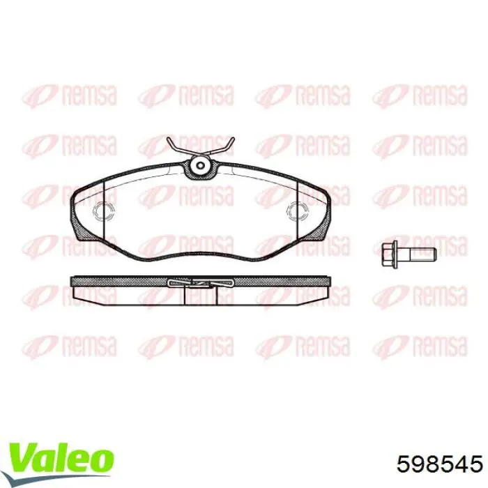 Pastillas de freno delanteras Renault Trafic 2 FL
