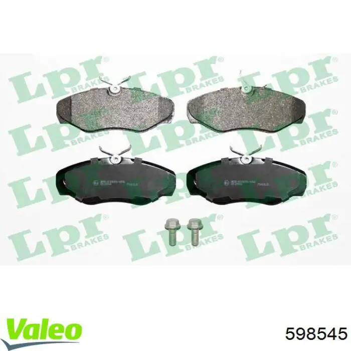 Pastillas de freno delanteras Renault Trafic 2 FL