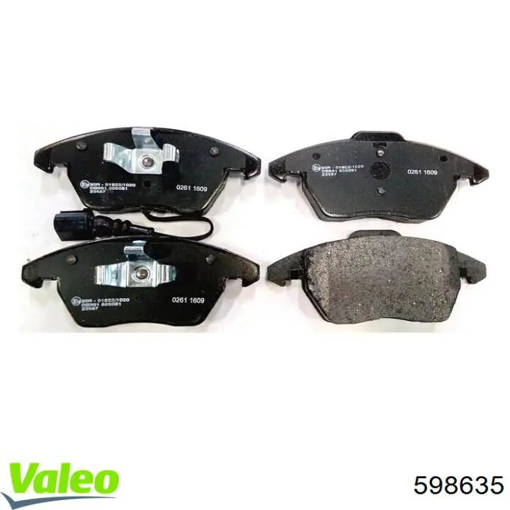 Pastillas de freno delanteras Seat Leon 2 1P1