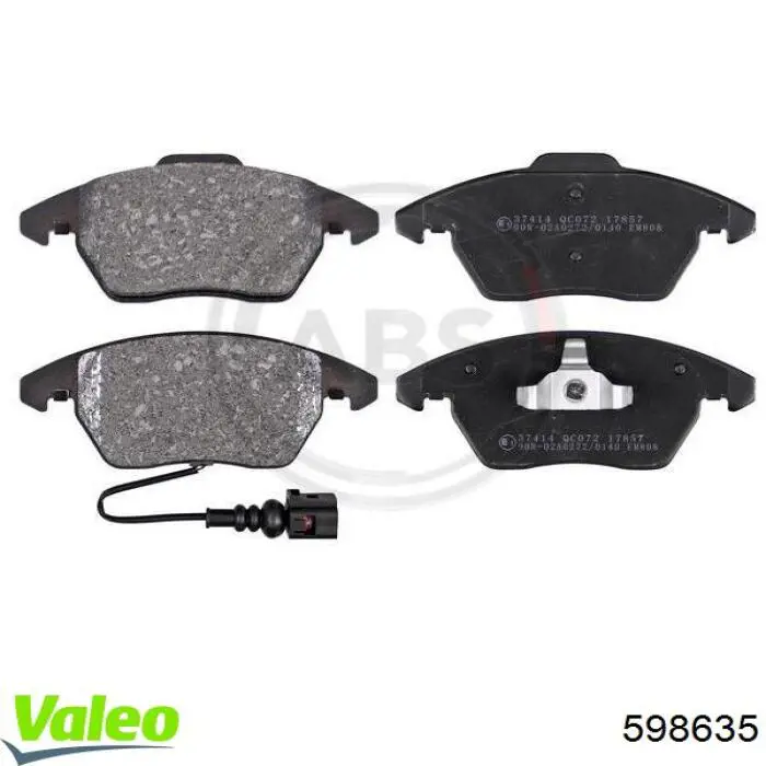 Pastillas de freno delanteras Seat Leon 2 1P1