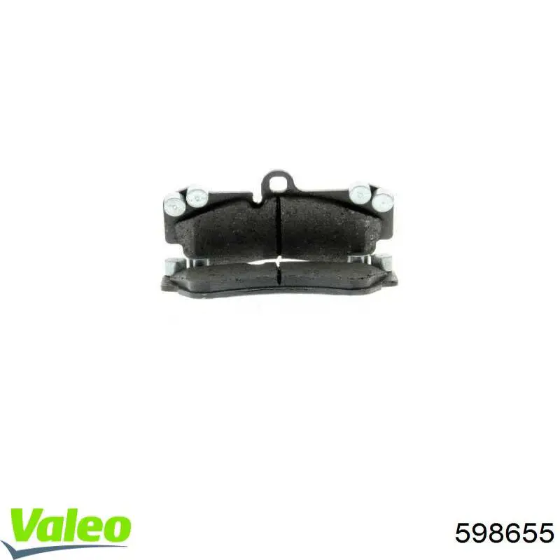 Pastillas freno delanteras VALEO 598655 precio, desde 51,06 EUR