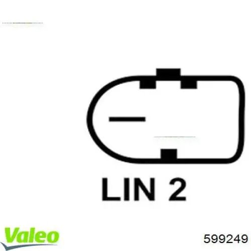 599249 VALEO Regulador alternador