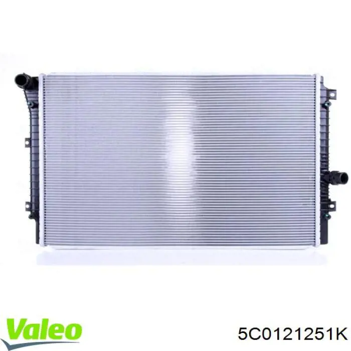 5C0121251K VALEO radiador refrigeración del motor