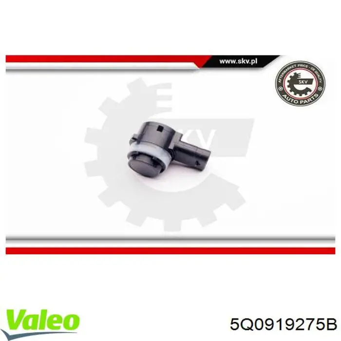 5Q0919275B VALEO sensor alarma de estacionamiento trasero