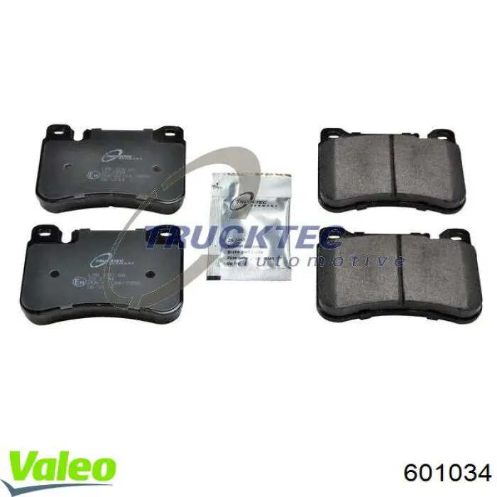 Comprar 601034 VALEO Pastillas delanteras de freno