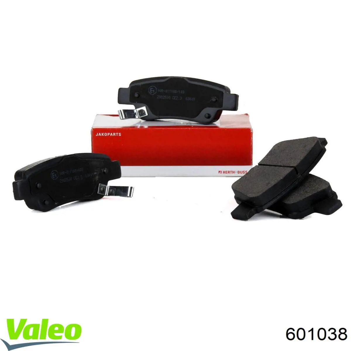 601038 VALEO pastillas de freno traseras