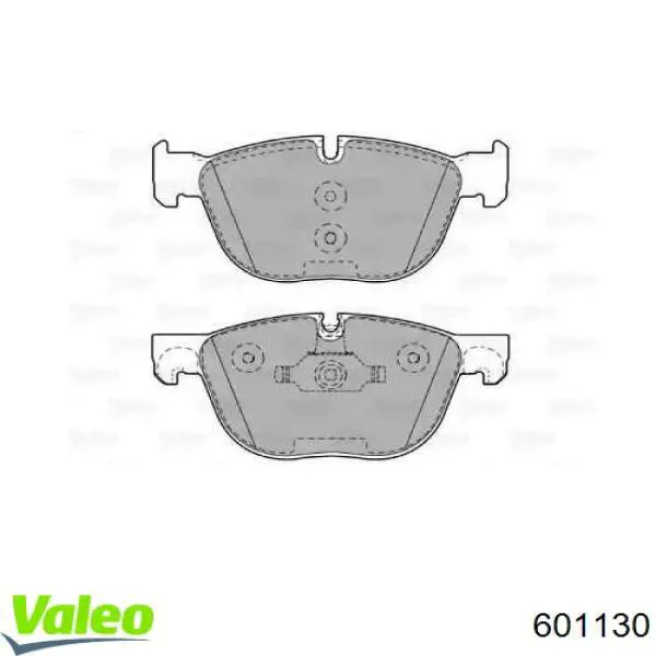 Pastillas de freno 601130 VALEO