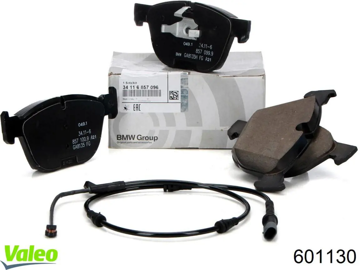 Comprar 601130 VALEO Pastillas delanteras de freno