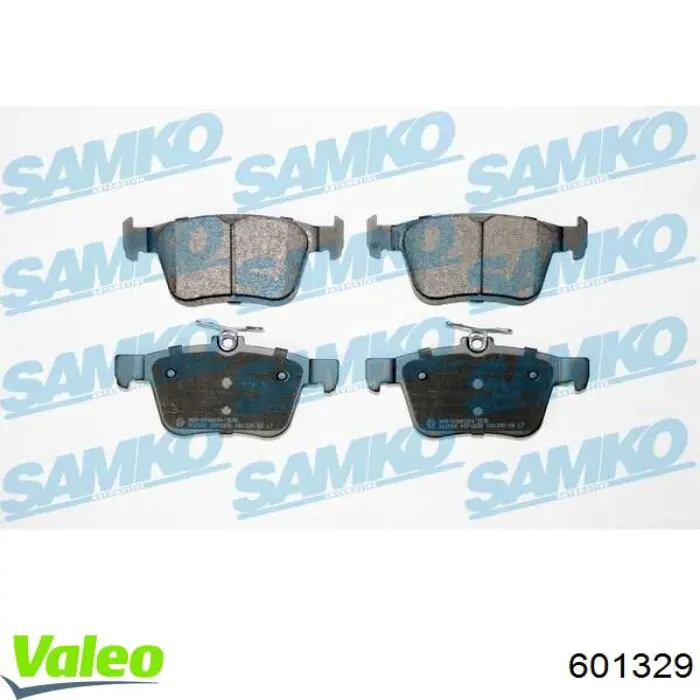 Comprar 601329 VALEO Pastillas de freno traseras