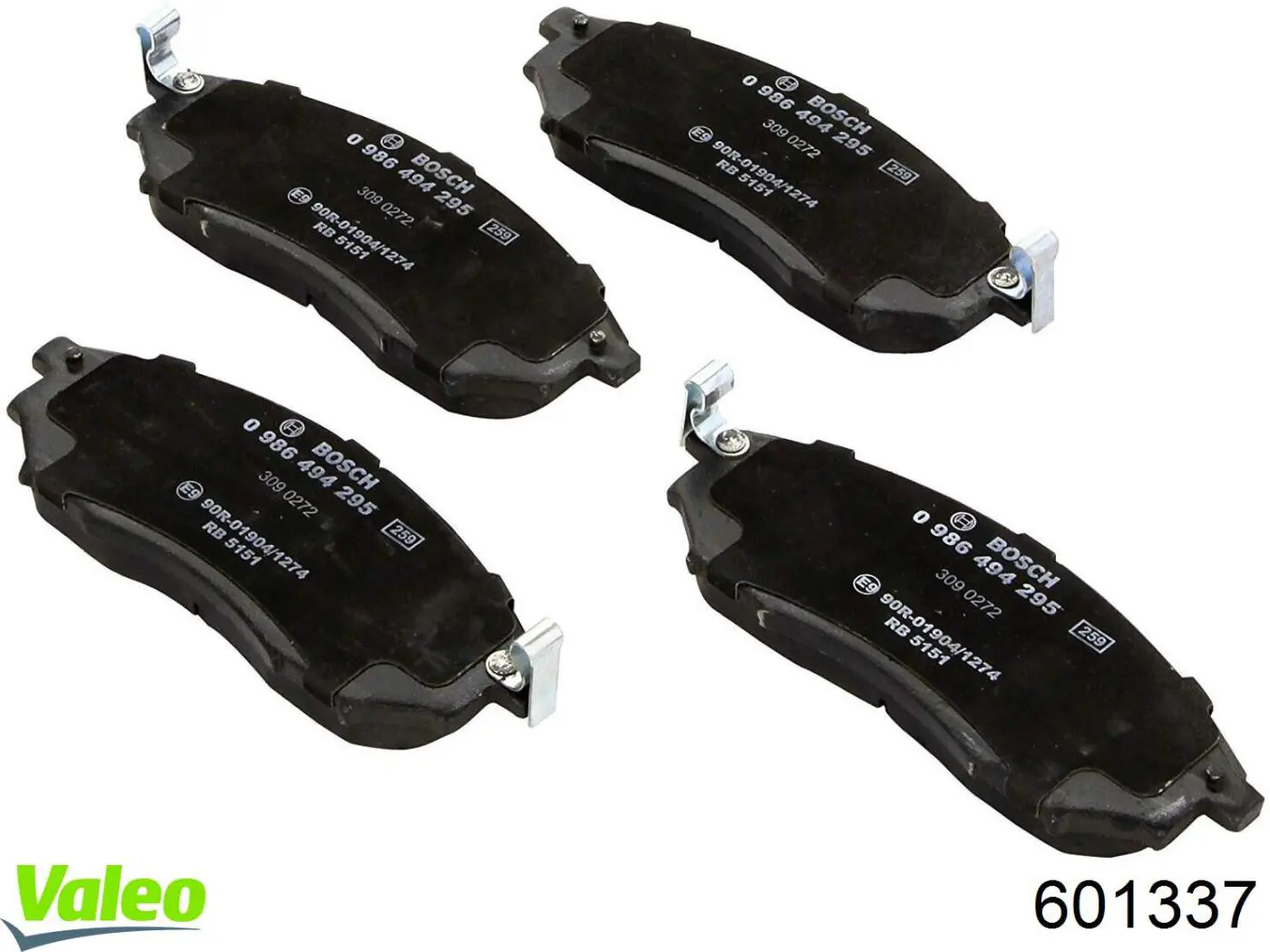 Pastillas de freno delanteras Nissan Navara D40M