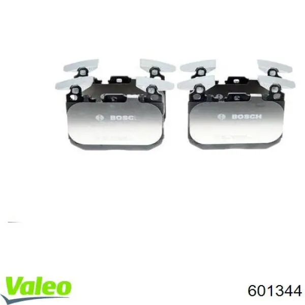 601344 VALEO pastillas de freno delanteras