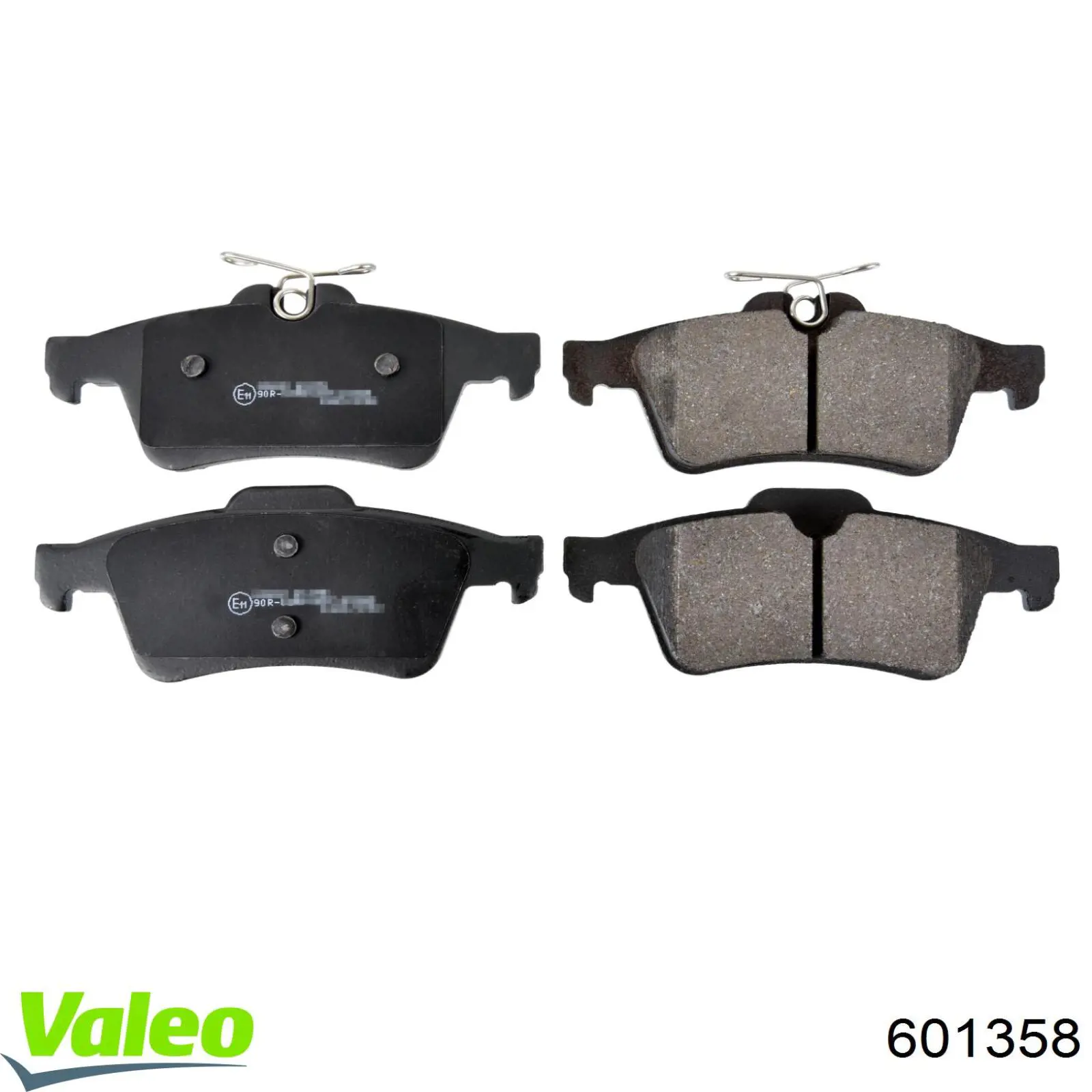 601358 VALEO pastillas de freno traseras