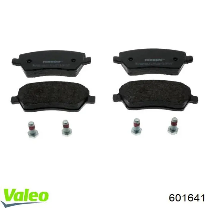 601641 VALEO pastillas de freno delanteras