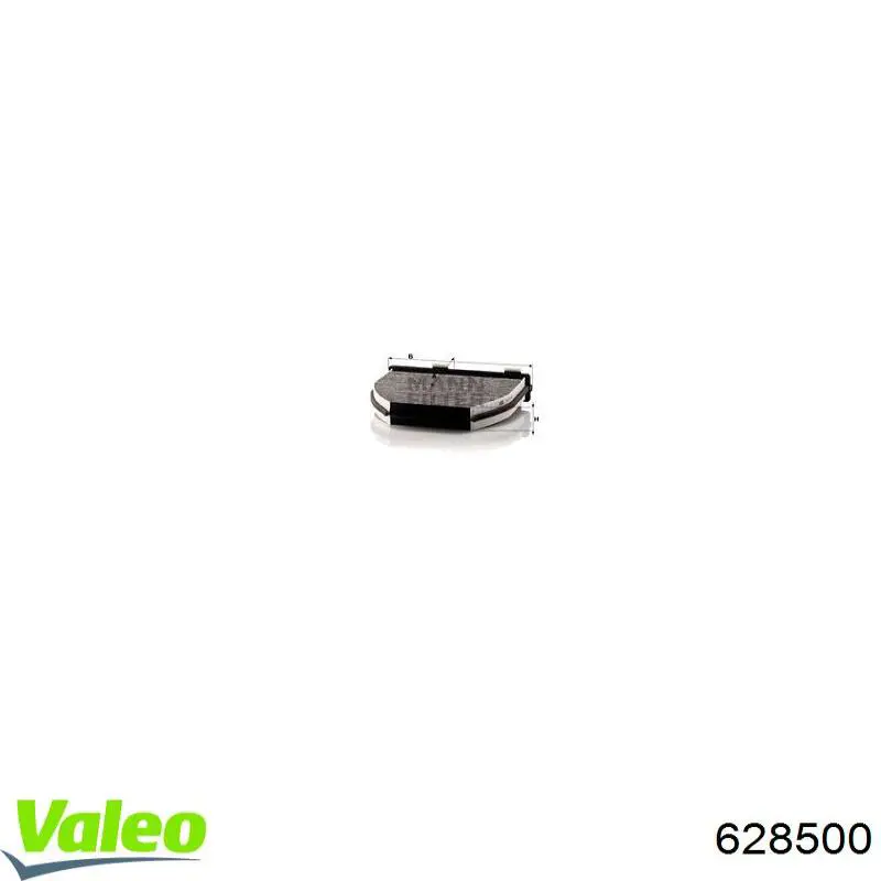 Escobilla del limpiaparabrisas del lado del pasajero Mercedes A0008203145 precio, desde 9,57 EUR