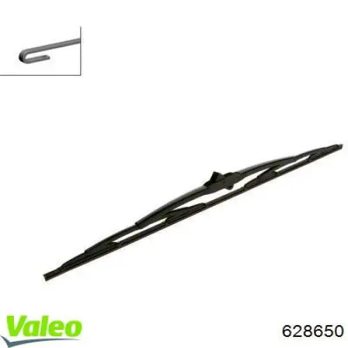 628650 VALEO Limpiaparabrisas delantera conductor