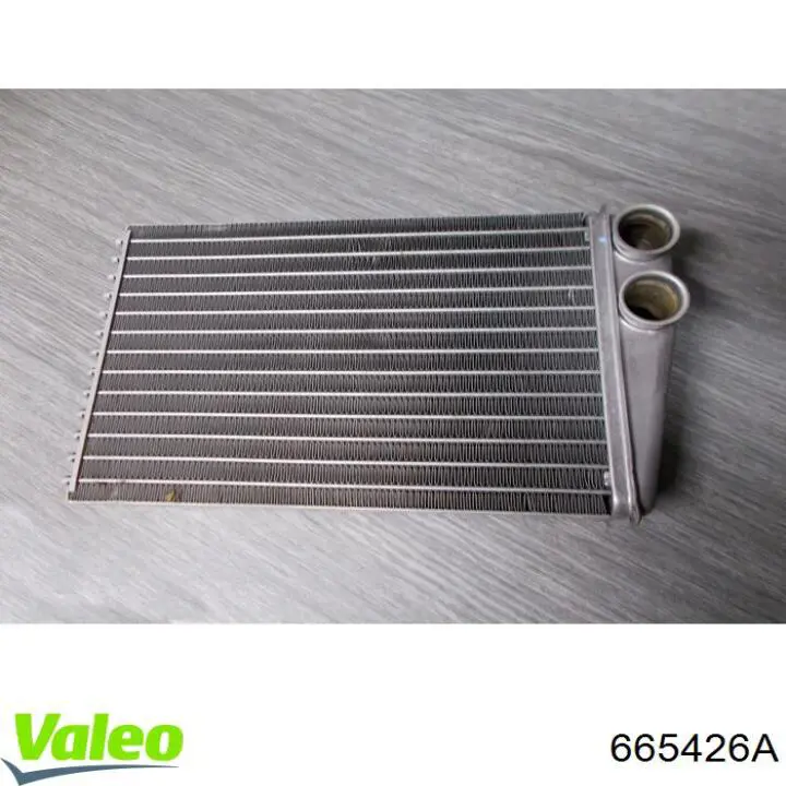 665426A VALEO radiador de calefacción