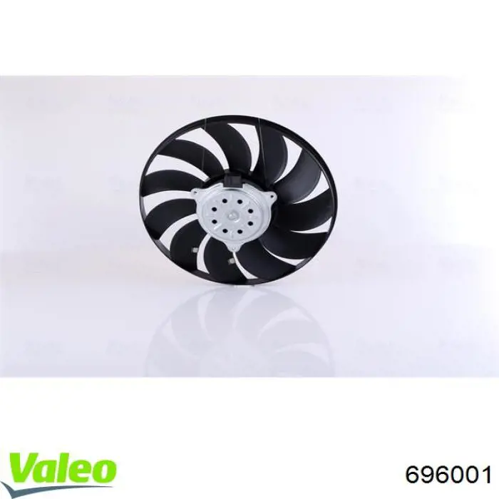 696001 VALEO ventilador (rodete +motor refrigeración del motor con electromotor, izquierdo)