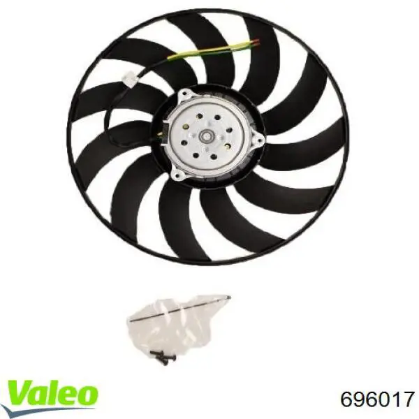 696017 VALEO rodete ventilador, refrigeración de motor izquierdo