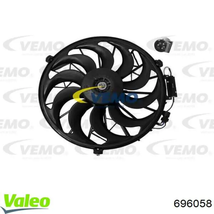 696058 VALEO rodete ventilador, aire acondicionado