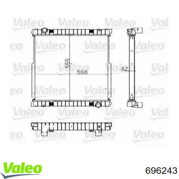 Electroventilador del motor Audi A6 (2006-2011)