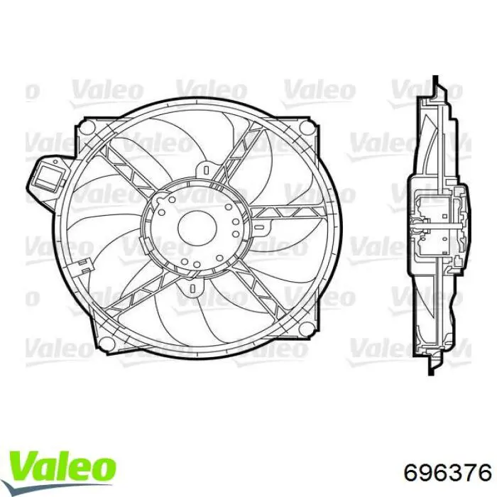 Comprar 696376 VALEO Ventilador del motor