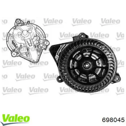 Ventilador de calefacción VALEO 698045 precio, desde 108,89 EUR