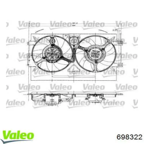 Ventilador, refrigeración motor VAG 6K0121191C precio, desde 71,15 EUR