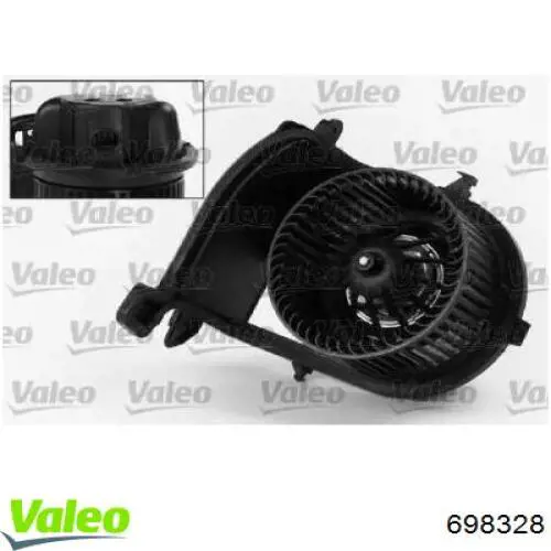 698328 VALEO motor eléctrico, ventilador habitáculo