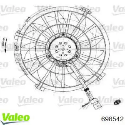 698542 VALEO Electroventilador del motor