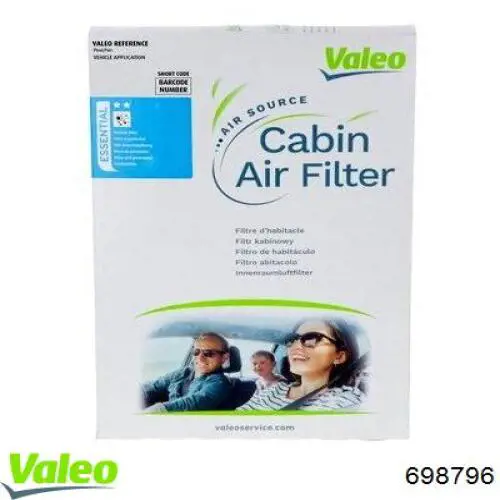 698796 VALEO Filtro antipolen