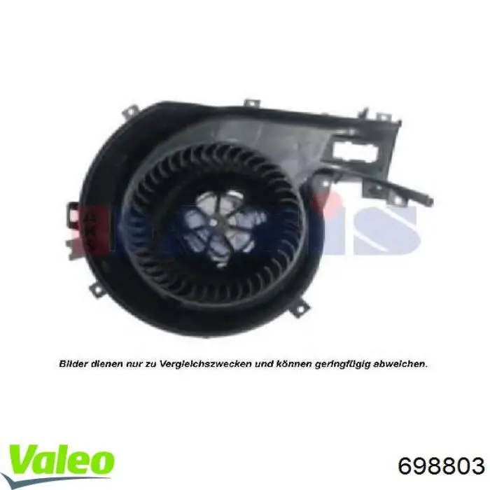 698803 VALEO ventilador (rodete +motor aire acondicionado con electromotor completo)