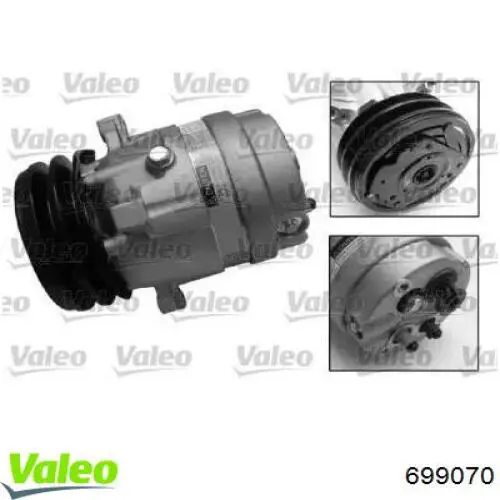 Compresor ac VALEO 699070 precio, desde 800,57 EUR