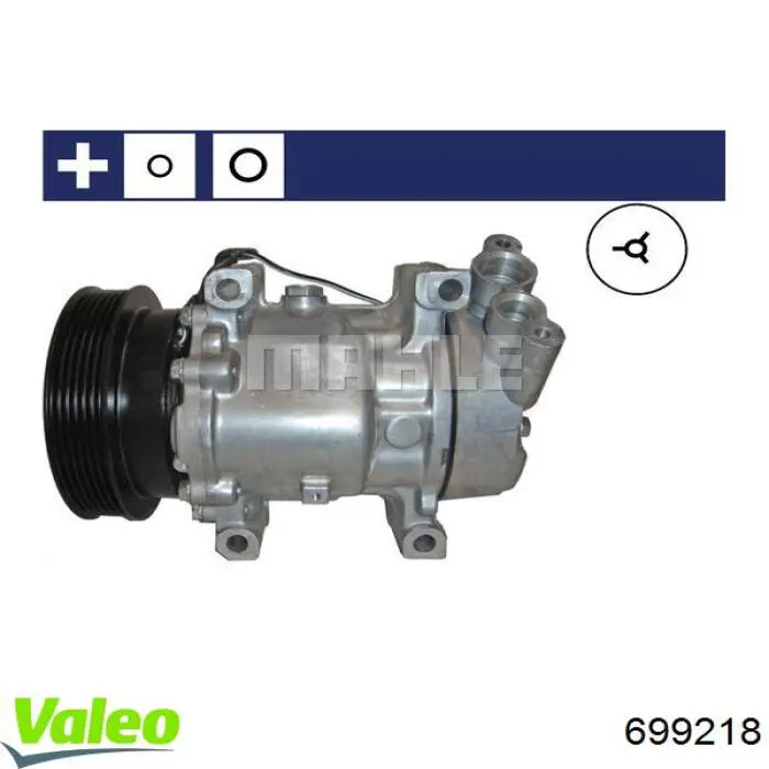 699218 VALEO compresor de aire acondicionado