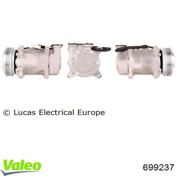 Compresor de ac Teamec 8600194