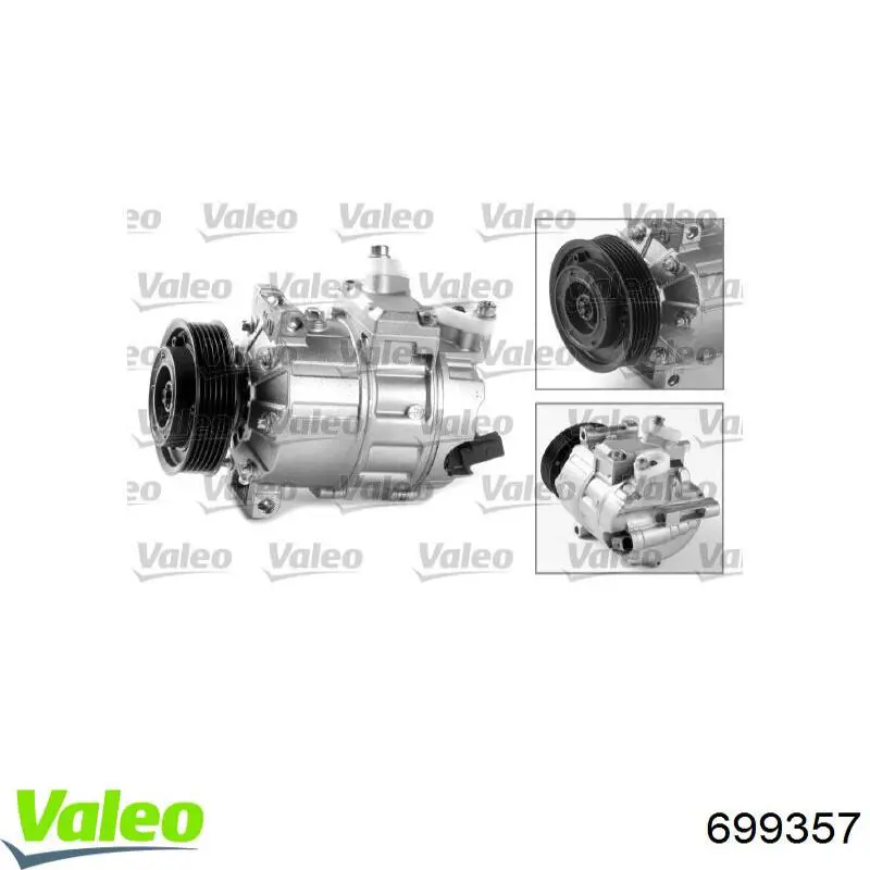 Comprar 699357 VALEO Compresor de aire acondicionado coche