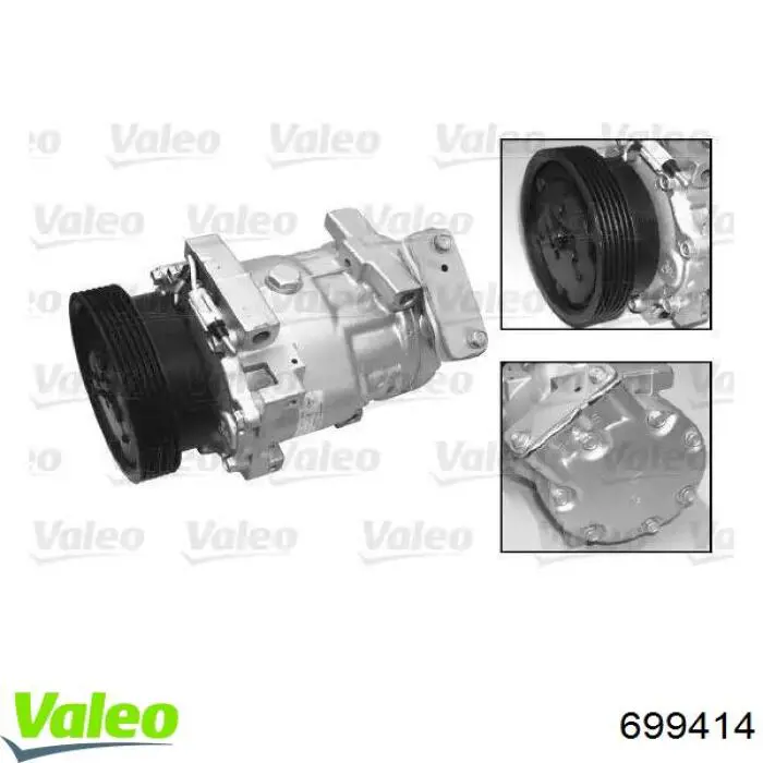 Comprar 699414 VALEO Compresor de aire acondicionado coche