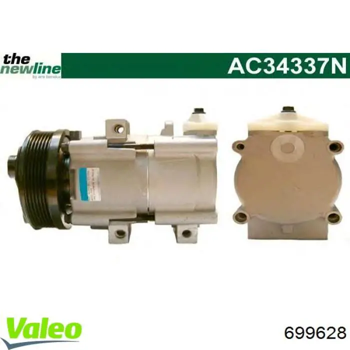 Compresor de aire acondicionado Jaguar X-type CF1