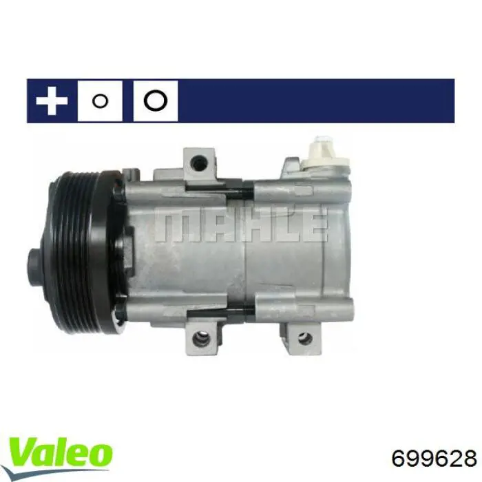 Compresor de aire acondicionado Jaguar X-type CF1