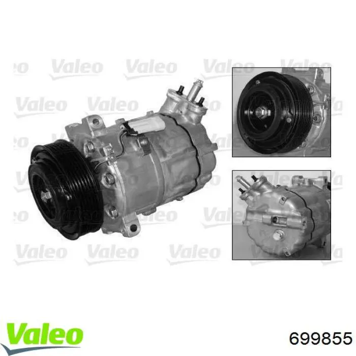 699855 VALEO compresor de aire acondicionado