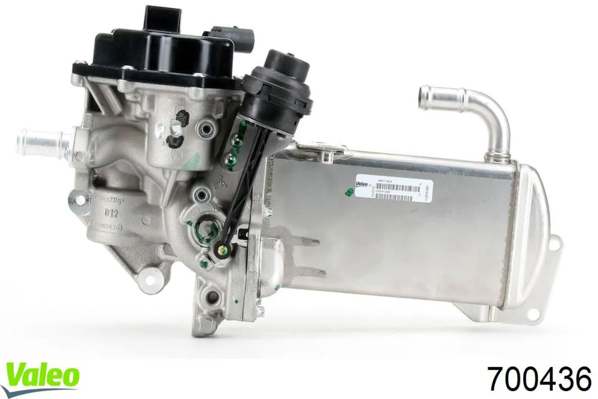 Enfriador de recirculación de gases de escape EGR 700436 VALEO