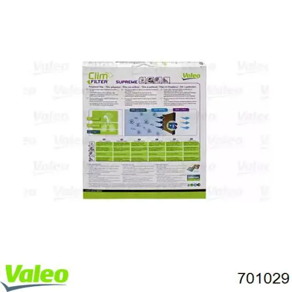 701029 VALEO Filtro antipolen