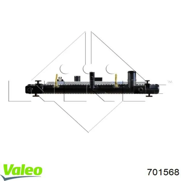 Comprar 701568 VALEO Radiador de auto