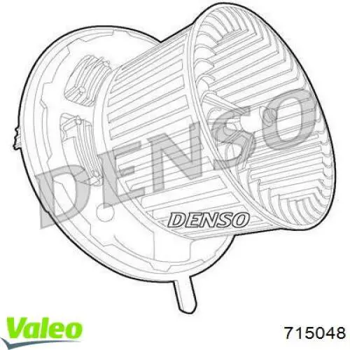 Ventilador de calefacción VALEO 715048 precio, desde 57,87 EUR