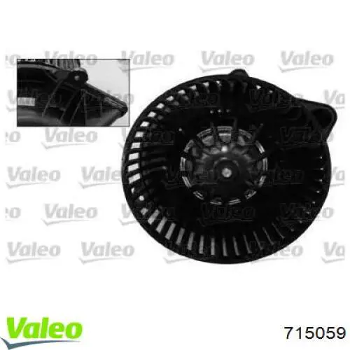 Ventilador de calefacción VALEO 715059 precio, desde 77,77 EUR