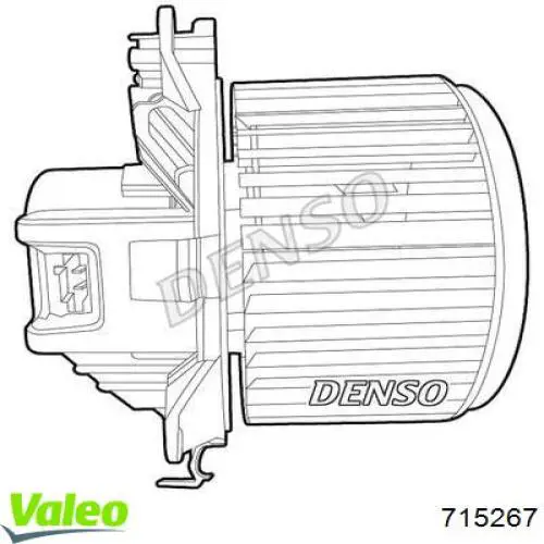Ventilador de calefacción VALEO 715267 precio, desde 97,73 EUR