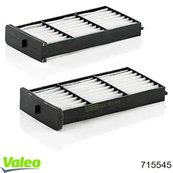 715545 VALEO filtro de habitáculo